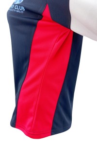 Customized multi-color color matching half chest zipper design flat machine neck contrast color printing logo women's horse racing training suit   W222 detail view-6